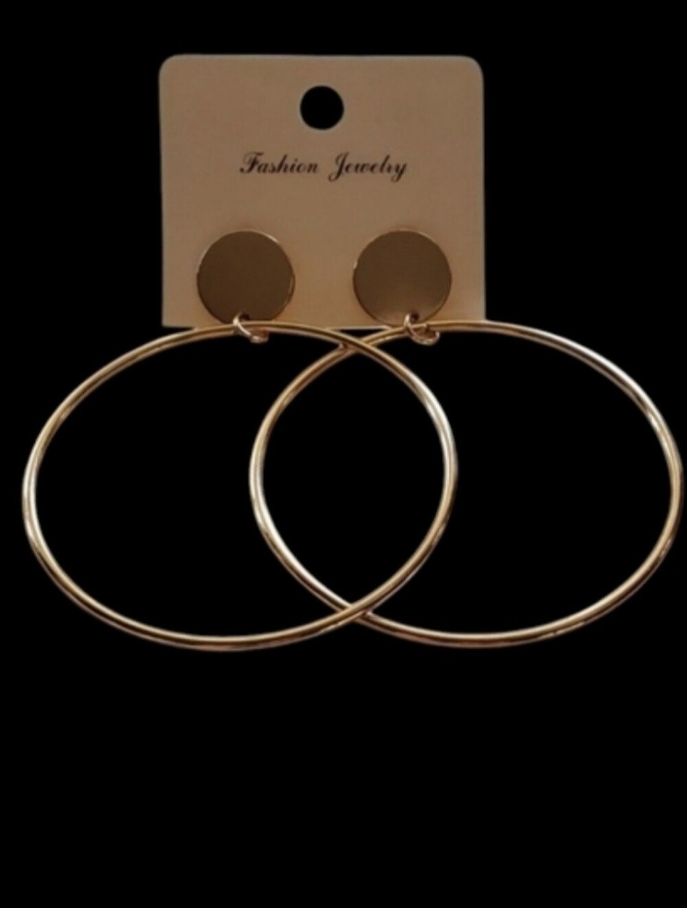 Dangle Hoop Earrings - Picture 4 of 4